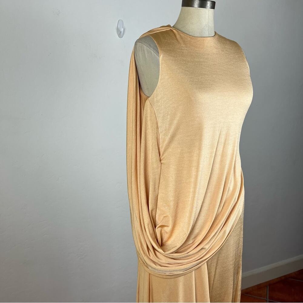 Jonathan Simkhai Roxi Draped Jersey Dress NWT - Picture 3 of 11